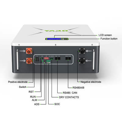 48v Lifepo4 Powerwall 10KWh 8.7KWh 5KWh Lithium 170Ah Bộ lưu trữ tại nhà