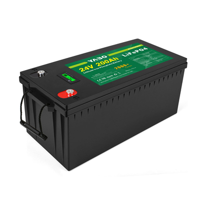 Bộ pin 25,6 V Lifepo4 24V 200Ah Lithium Ion cho hệ thống năng lượng lưu trữ Chu kỳ sâu