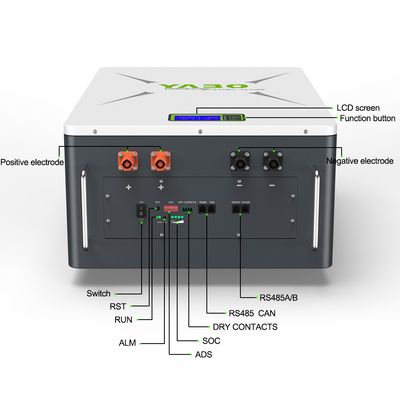 10kwh 51,2 V 200ah Bộ pin Lithium Lifepo4 48v Powerwall Diy