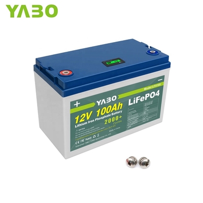 12v 100ah Lithium Iron Lifepo4 Pin BMS Điều khiển năng lượng mặt trời 12V
