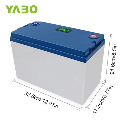 12v 100ah Lithium Iron Lifepo4 Pin BMS Điều khiển năng lượng mặt trời 12V