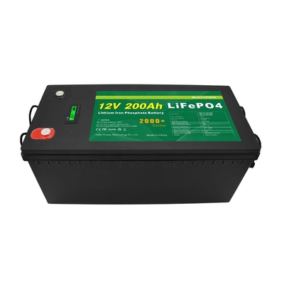 lifepo4 12v 200ah lithium iron phosphate gói pin cho năng lượng mặt trời UPS