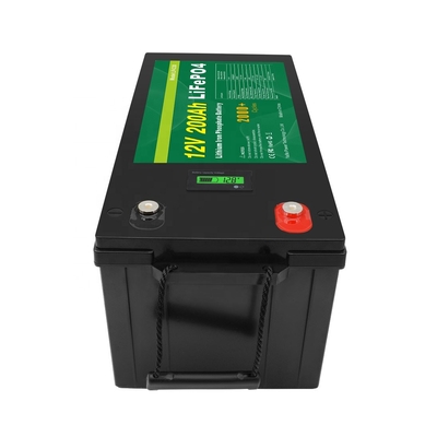 lifepo4 12v 200ah lithium iron phosphate gói pin cho năng lượng mặt trời UPS