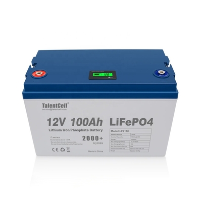 Lifepo4 Golf Pin Pin năng lượng mặt trời RV có thể sạc lại 100ah 12v Pin lithium lifepo4