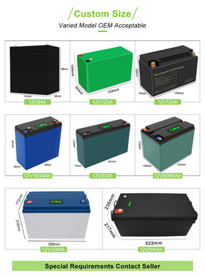32650 32700 12v 200ah Lithium Iron Lifepo4 Pin chu kỳ sâu Bms