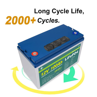 Bộ pin 24V 36V 48V 72V 12v 100ah Lifepo4 Tích hợp Sắt Lithium Axit Chì BMS