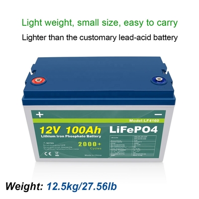 24V 36V 48V 200Ah 300Ah 400Ah Lithium 12v 100ah Chu kỳ sâu Lifepo4 Pin Solar Marine Rv