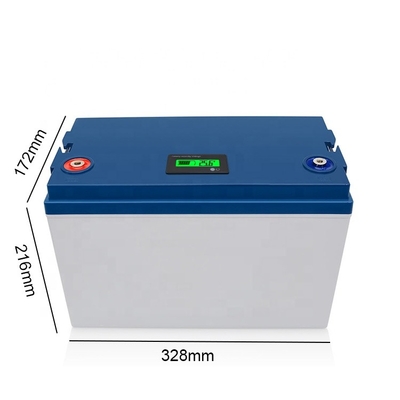 100 Ah Lifepo4 12 Volt Chu kỳ sâu Pin Lithium 2000 Chu kỳ thay thế gel