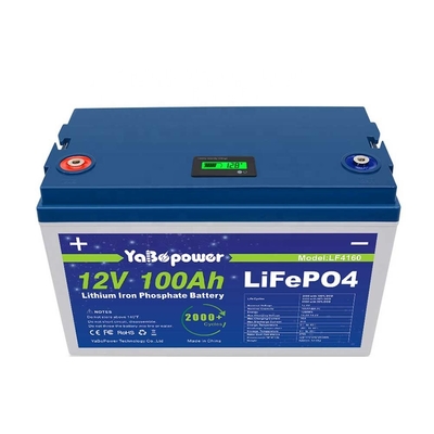 Pin sạc 32700 Lifepo4 Chu kỳ sâu 12v 100ah để dự phòng du thuyền RV