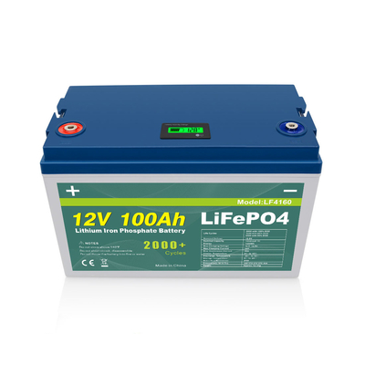 Nhà máy Sản phẩm bán nóng tùy chỉnh Giá rẻ Pin Lithium Ion Lifepo4 100ah 12v