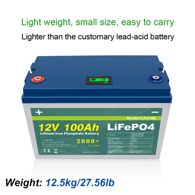 Nhà máy Sản phẩm bán nóng tùy chỉnh Giá rẻ Pin Lithium Ion Lifepo4 100ah 12v