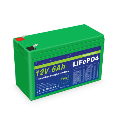 Nhà máy tùy chỉnh Lifepo4 Chu kỳ sâu An toàn cao 32700 Cell Lithium Ion 12v 6Ah Lifepo4