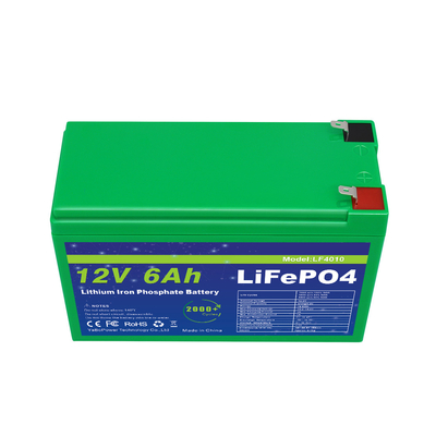 Nhà máy tùy chỉnh Lifepo4 Chu kỳ sâu An toàn cao 32700 Cell Lithium Ion 12v 6Ah Lifepo4