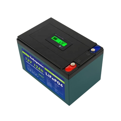 Nhà máy bán nóng Tùy chỉnh 12v 12Ah Xả pin 6A Lifepo4 hiện tại với công suất vượt trội