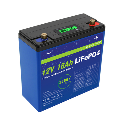 Pin nhẹ 12V 18Ah Lifepo4 Dung lượng lớn Vòng đời dài Bảo hành 3 năm