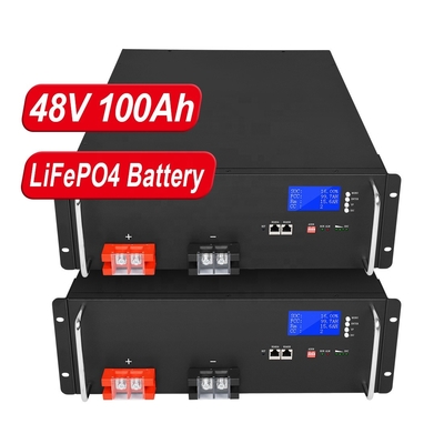 48v 100 Amp Hour Lifepo4 Pin Chu kỳ sâu 4000 Hệ thống lưu trữ trên tường năng lượng mặt trời