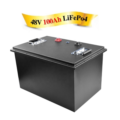 48v 51.2V 100AH ​​Pin Lifepo4 không thấm nước Xe đạp điện Lithium Ion Solar