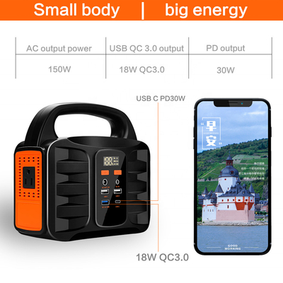 Nhà máy Thâm Quyến 155Wh 3.7V 42000mAh Nguồn điện di động ngoài trời Trạm sạc &amp; Trạm điện 150W