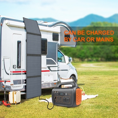 Các ion Lithium Máy phát điện năng lượng mặt trời Ngân hàng điện 720,72Wh AC 220V 110V 600W trạm năng lượng mặt trời di động