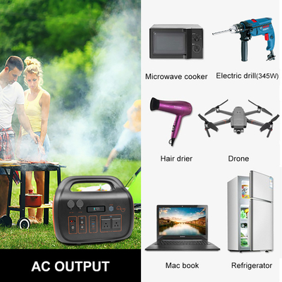 Trạm phát điện di động khẩn cấp 1500w Bộ sạc nhiều di động