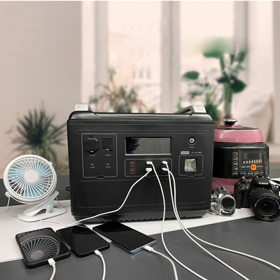 Trạm phát điện di động LiFePO4 cho tủ lạnh điều hòa không khí Trang chủ 2000w Máy ​​phát điện năng lượng mặt trời Lifepo4 Ups