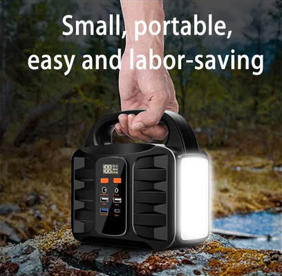 Trạm phát điện di động chạy bằng năng lượng mặt trời 220v Ac Outlet 150W 50000mAh Cung cấp máy phát điện