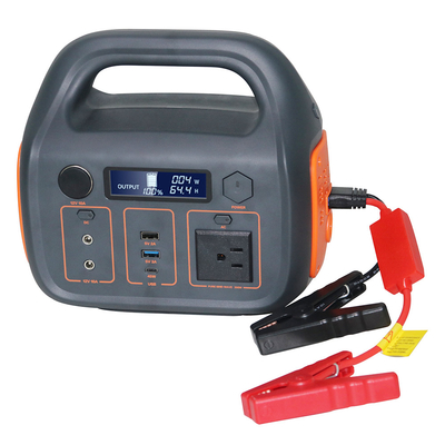 Đầu ra lưu trữ năng lượng di động 110V AC lithium ion pin 300W năng lượng tái tạo trạm điện gia đình