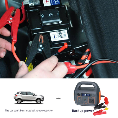 Đầu ra lưu trữ năng lượng di động 110V AC lithium ion pin 300W năng lượng tái tạo trạm điện gia đình
