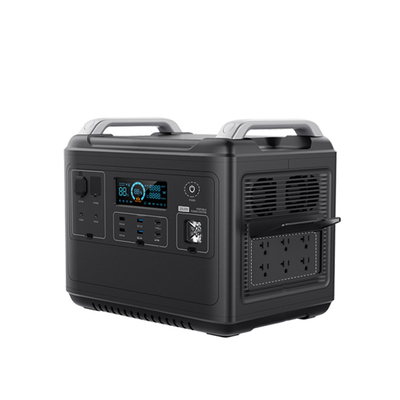Trạm phát điện di động Lithium Ups Lifepo4 Năng lượng mặt trời 2000W 1000 Watt Hai chiều nhanh