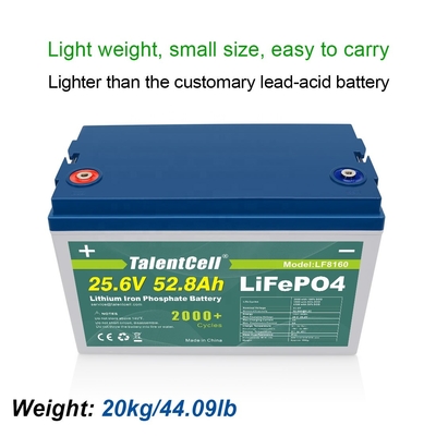 Pin Lithium Ion Ferrous Phosphate Lifepo4 cho Ev 24v 50ah