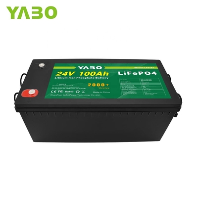 Tế bào pin 100Ah 24V Lifepo4 cho hệ thống lưu trữ năng lượng mặt trời UN38.3