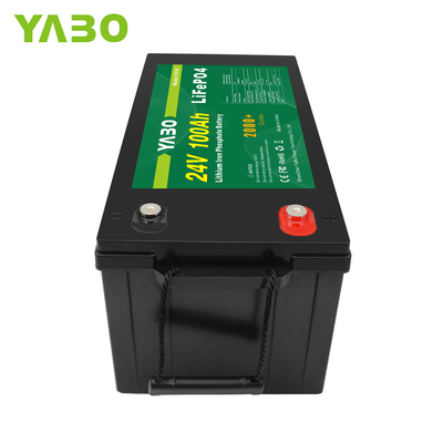 Tế bào pin 100Ah 24V Lifepo4 cho hệ thống lưu trữ năng lượng mặt trời UN38.3