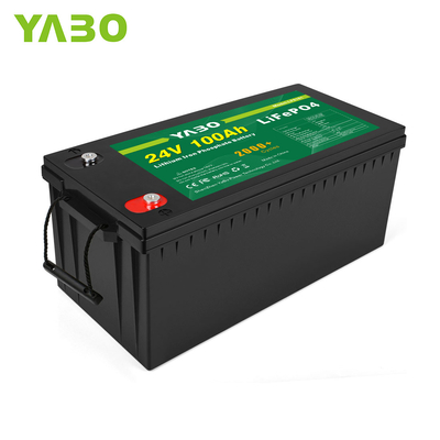 Tế bào pin 100Ah 24V Lifepo4 cho hệ thống lưu trữ năng lượng mặt trời UN38.3