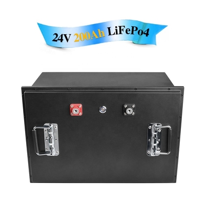 IP67 Chống thấm nước Lifepo4 Pin 24v 200ah Hệ thống lưu trữ năng lượng mặt trời