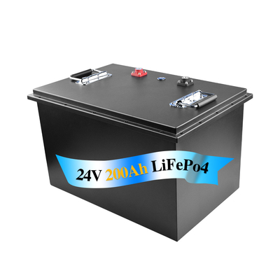 Pin 24V Lifepo4 chống thấm nước Lithium Iron Phosphate 200Ah Công cụ điện kim loại tấm