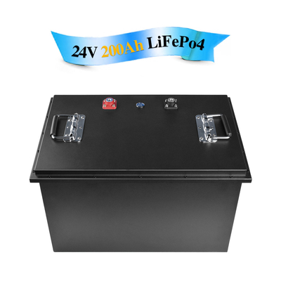 Pin 24V Lifepo4 chống thấm nước Lithium Iron Phosphate 200Ah Công cụ điện kim loại tấm