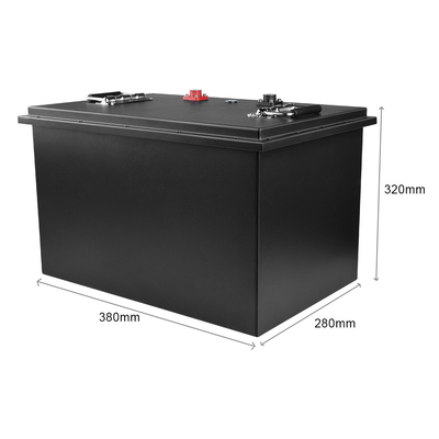 Pin 24V Lifepo4 chống thấm nước Lithium Iron Phosphate 200Ah Công cụ điện kim loại tấm
