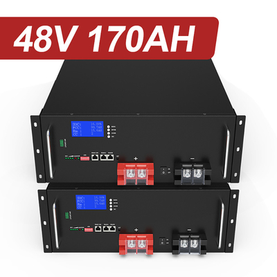 Bộ pin chu kỳ sâu chất lượng cao tùy chỉnh 3.2V 16S1P 170Ah Bộ lưu trữ năng lượng Pin lithium 48V LiFePO4