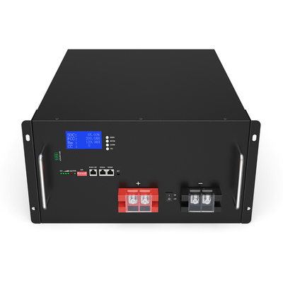Mô-đun giá có tuổi thọ cao hơn RS485 CÓ THỂ Pin Li-ion 16S1P hình lăng trụ 200Ah Gói pin Lifepo4 48V