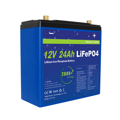 Bộ pin Lithium Iron Phosphate nhỏ gọn 12V 24Ah Cấu hình 32700 6Ah Cells 4S4P