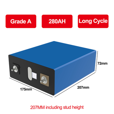 siêu bán 3.2V 280Ah Lifepo4 pin 4000 chu kỳ lớp A Cách mạng3.2V 280Ah