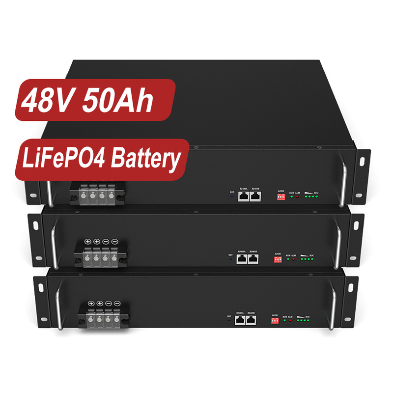 Pin Li-ion năng lượng cao 48V 50Ah 100Ah LiFePO4 cho hệ thống lưu trữ năng lượng mặt trời